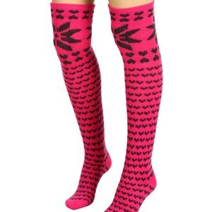 Betsey Johnson Over the Knee socks NWT